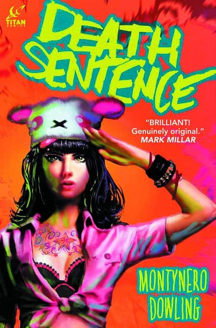 Cover Art for DEATH SENTENCE HC