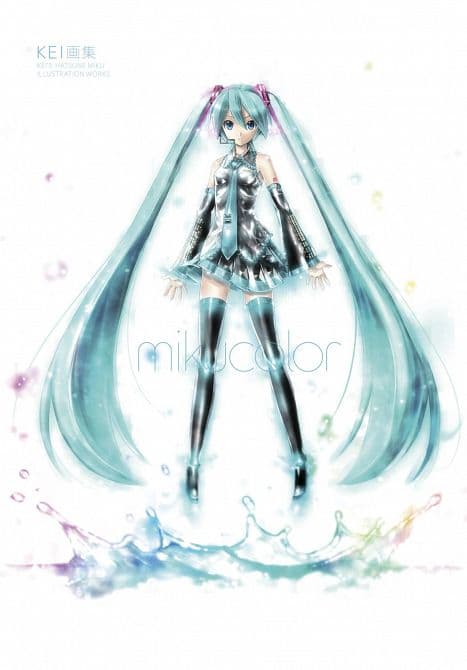 MIKUCOLOR KEI HATSUNE MIKU ILLUS WORKS SC