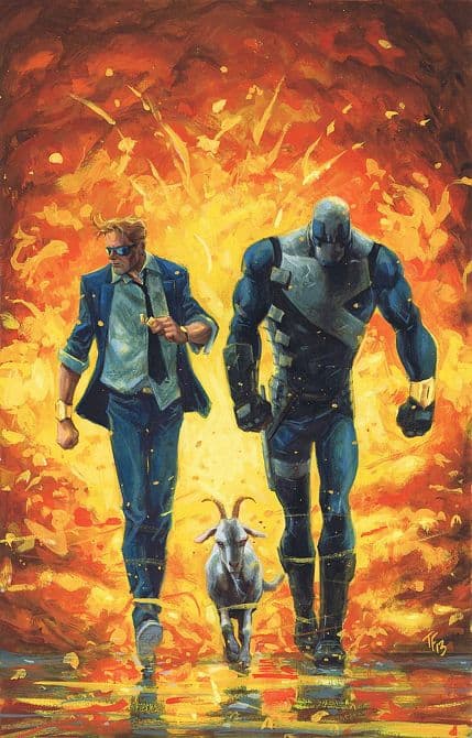 Cover Art for QUANTUM & WOODY