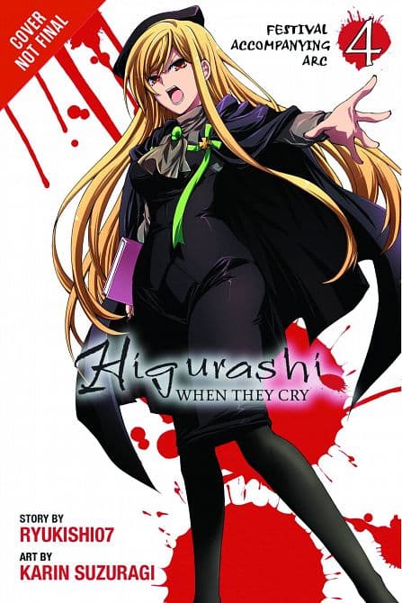 Cover Art for HIGURASHI WHEN THEY CRY GN VOL 25 FESTIVAL ACCOMPANYING ARC
