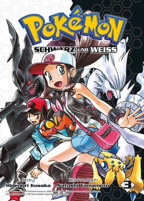 Cover Art for POKÉMON SCHWARZ UND WEISS-DER MANGA