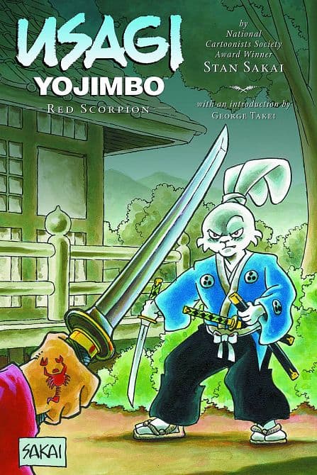Cover Art for USAGI YOJIMBO LTD HC VOL 28 RED SCORPION