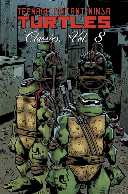 Cover Art for TMNT CLASSICS TP VOL 08