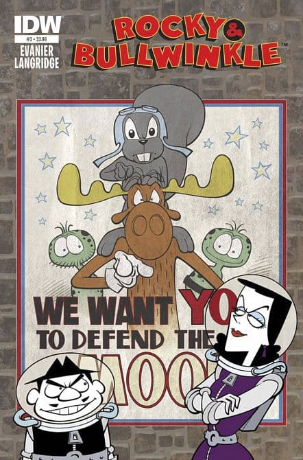 Cover Art for ROCKY & BULLWINKLE
