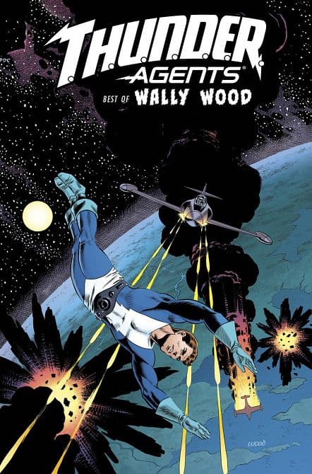 Cover Art for THUNDER AGENTS THE BEST OF WALLY WOOD HC