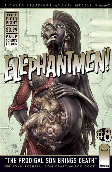 Cover Art for ELEPHANTMEN