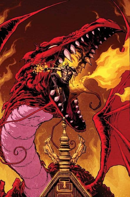 Cover Art for IRON FIST LIVING WEAPON