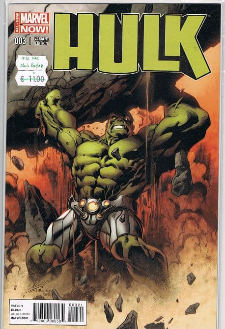 Cover Art for HULK ( 2014-2015 )