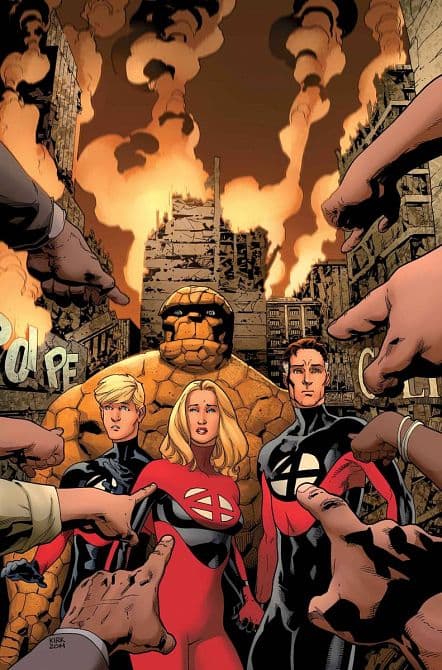 Cover Art for FANTASTIC FOUR ( 2014-2015 )