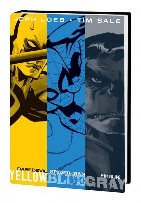 Cover Art for JEPH LOEB AND TIM SALE HC YELLOW BLUE AND GRAY