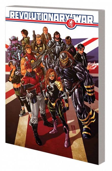 Cover Art for REVOLUTIONARY WAR TP