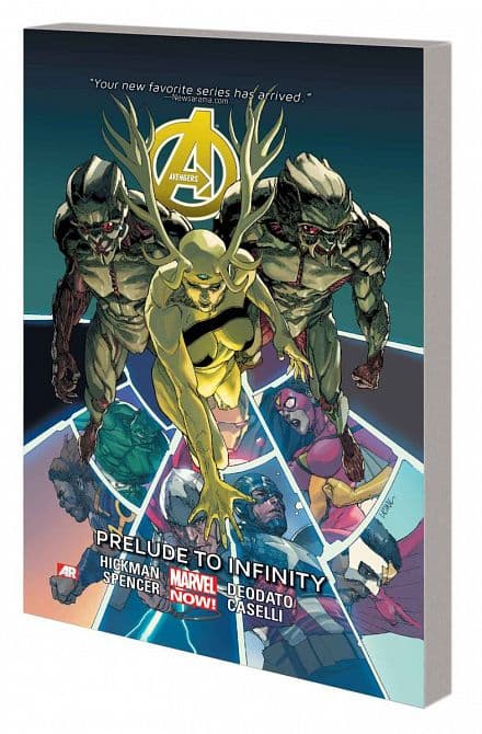 Cover Art for AVENGERS TP VOL 03 PRELUDE TO INFINITY
