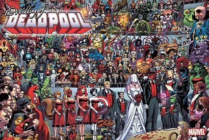Cover Art for DEADPOOL WEDDING BY KOBLISH POSTER