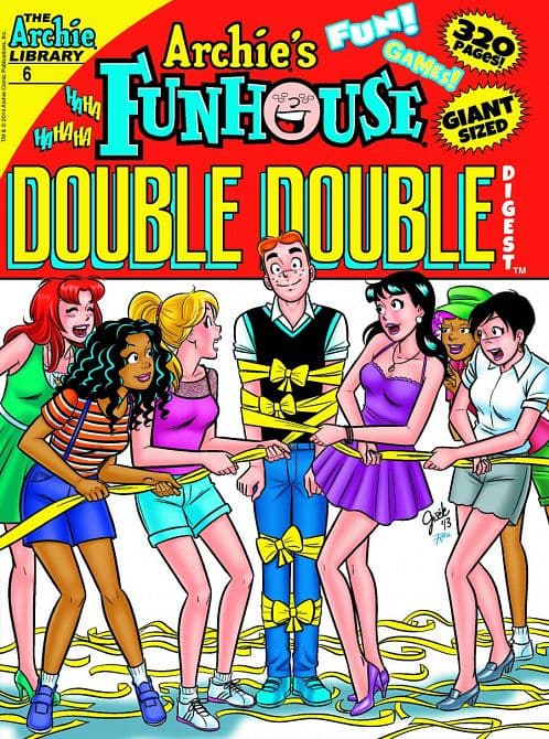 Cover Art for ARCHIE FUNHOUSE DOUBLE DOUBLE DIGEST