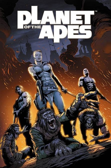 Cover Art for PLANET OF THE APES TP VOL 05