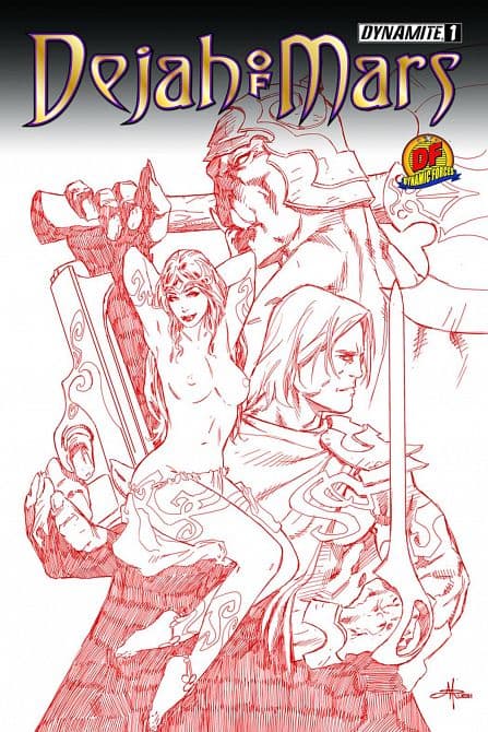 Cover Art for DF DEJAH OF MARS