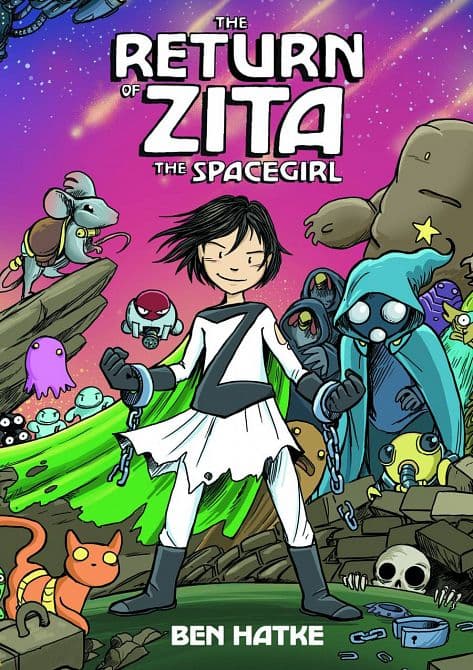Cover Art for RETURN OF ZITA THE SPACEGIRL HC