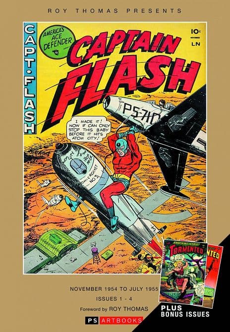 Cover Art for ROY THOMAS PRESENTS CAPTAIN FLASH W/TORMENTED HC VOL 01