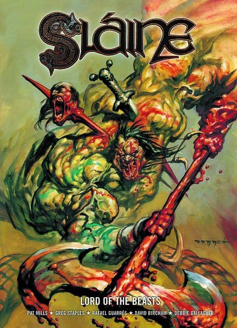Cover Art for SLAINE LORD OF THE BEASTS TP