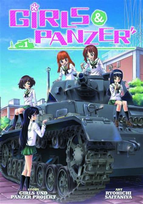 Cover Art for GIRLS UND PANZER GN VOL 01
