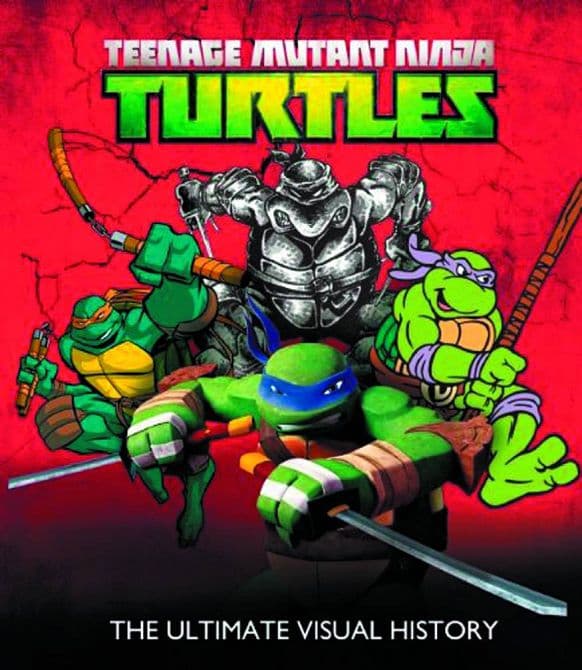 Cover Art for TMNT ULT VISUAL HIST HC