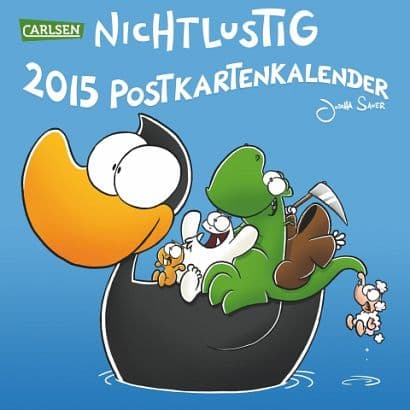 Cover Art for NICHTLUSTIG POSTKARTENKALENDER 2015