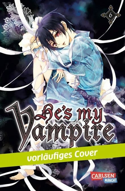 Cover Art for HE’S MY VAMPIRE
