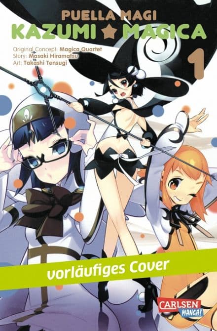 Cover Art for PUELLA MAGI KAZUMI MAGICA