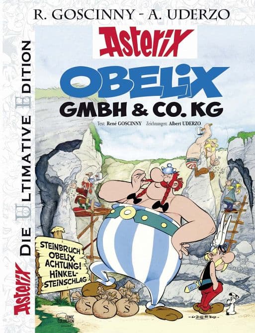 Cover Art for DIE ULTIMATIVE ASTERIX EDITION