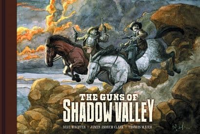 Cover Art for GUNS OF SHADOW VALLEY HC