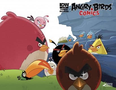 Cover Art for ANGRY BIRDS COMICS