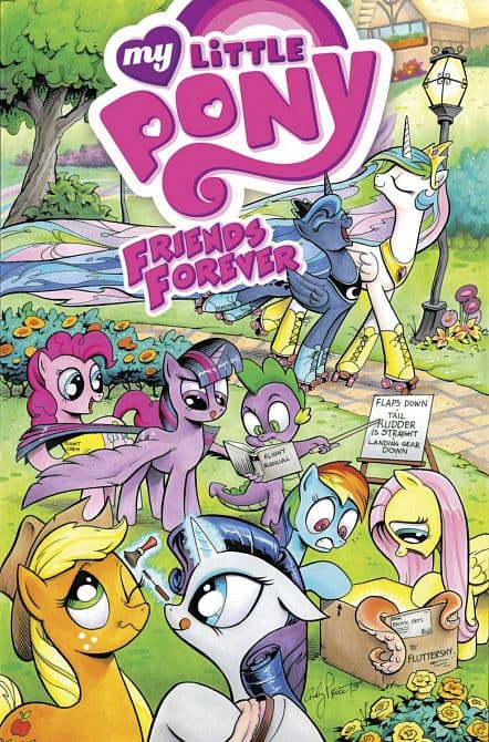 Cover Art for MY LITTLE PONY FRIENDS FOREVER TP VOL 01