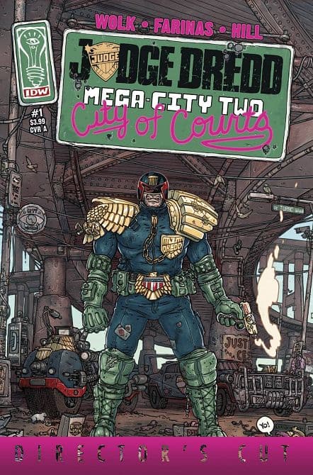 Cover Art for JUDGE DREDD MEGA CITY TWO DIRECTORS CUT