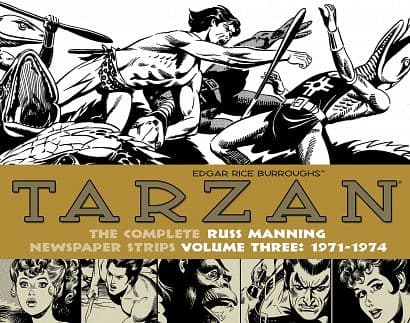 Cover Art for TARZAN RUSS MANNING NEWSPAPER STRIPS HC VOL 03 1971-1974
