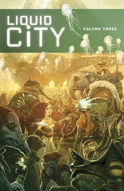 Cover Art for LIQUID CITY GN VOL 03