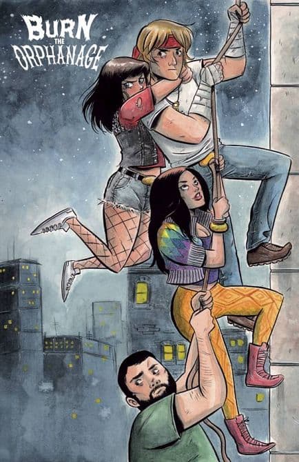Cover Art for BURN THE ORPHANAGE REIGN OF TERROR