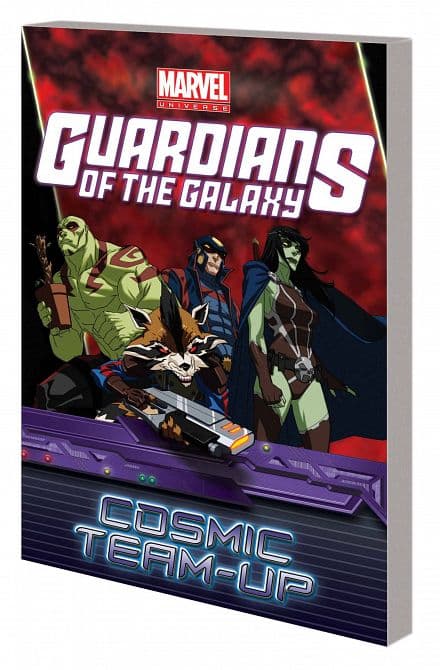 Cover Art for MARVEL UNIVERSE GUARDIANS OF GALAXY COSMIC TEAM UP DIGEST TP