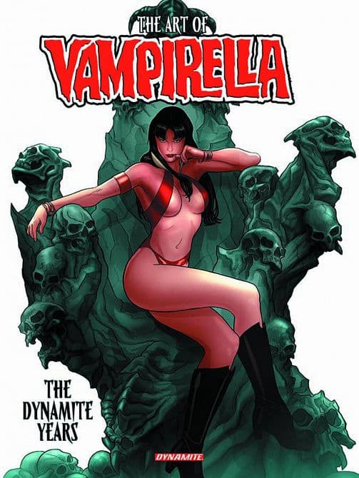Cover Art for ART OF VAMPIRELLA DYNAMITE YEARS HC VOL 01