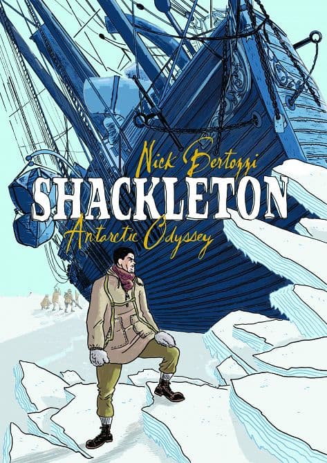 Cover Art for SHACKLETON ANTARCTIC ODYSSEY GN