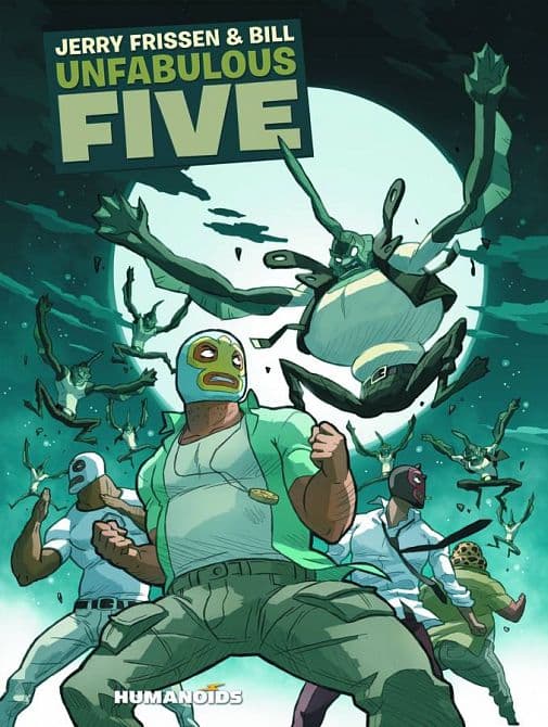 Cover Art for UNFABULOUS FIVE HC