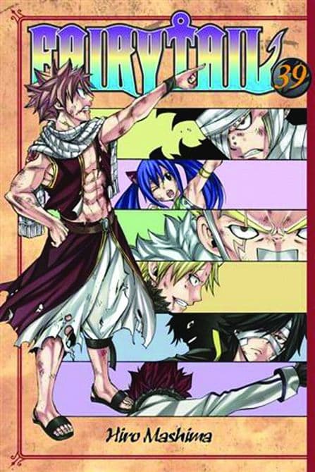 Cover Art for FAIRY TAIL GN VOL 39