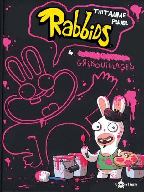 Cover Art for RAVING RABBIDS