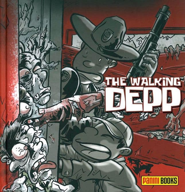 Cover Art for THE WALKING DEPP ( DIE WALKING DEAD PARODIE )
