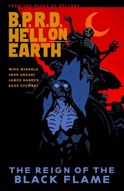 Cover Art for BPRD HELL ON EARTH TP VOL 09 REIGN OF BLACK FLAME