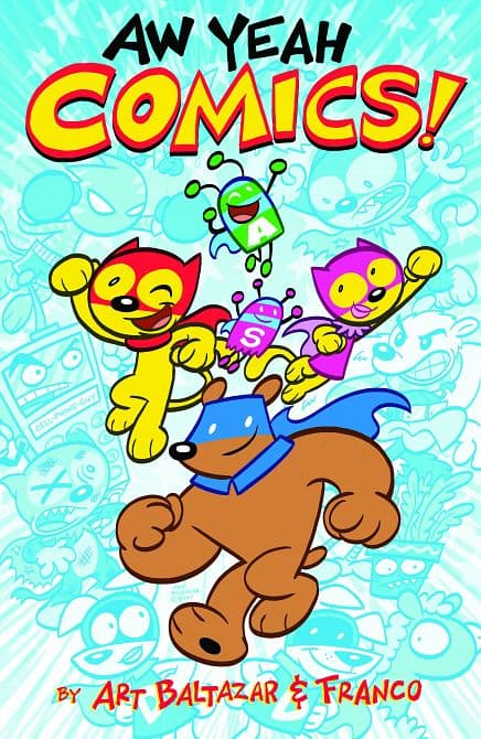 Cover Art for AW YEAH COMICS TP VOL 01