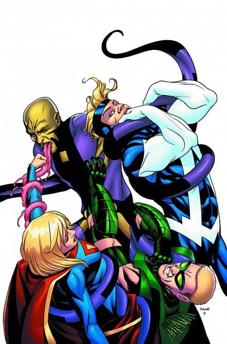 Cover Art for JUSTICE LEAGUE UNITED