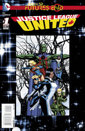 Cover Art for JUSTICE LEAGUE UNITED FUTURES END