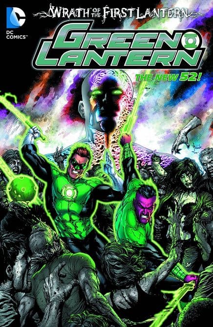 Cover Art for GREEN LANTERN WRATH OF THE FIRST LANTERN TP