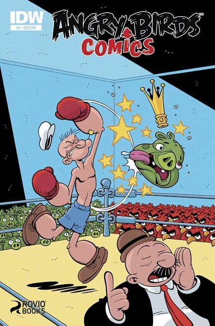 Cover Art for ANGRY BIRDS COMICS
