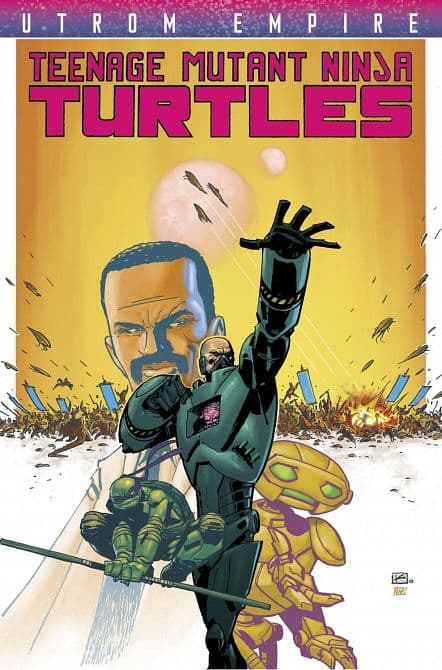 Cover Art for TMNT UTROM EMPIRE TP